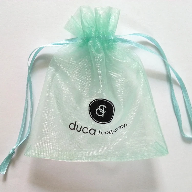 Bolsas de organza con cordón para joyería